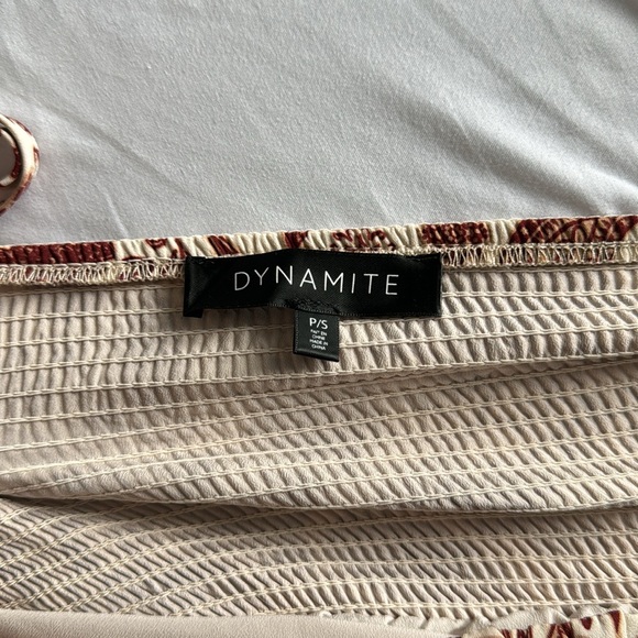 Dynamite Floral Paisley Mini Dress - Picture 4 of 9